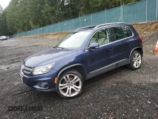 2012 Volkswagen Tiguan SE z VIN WVGBV7AX3CW589993, wystawiony jako Copart lot #50102675 z przebiegiem 131 348 mil mil oraz Czysty tytuł • Clean title. Historia ofert i sprzedaży dostępna na DreamBid. Obrazek 1.