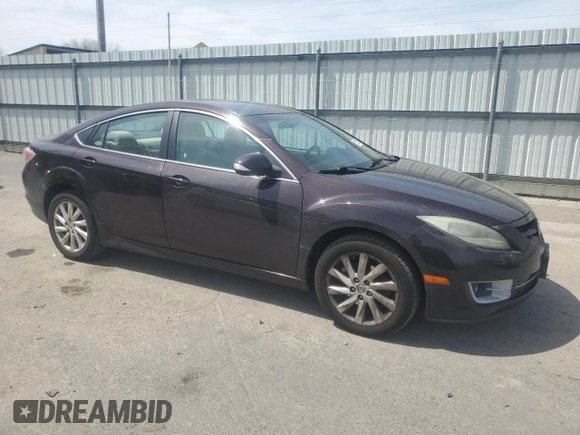 2011 Mazda 6 i Touring with VIN 1YVHZ8CH5B5M13167, listed as a Copart auction lot 53122675 with 139,207 mi miles and Salvage title. Bid and sale history available at DreamBid. Image 4.