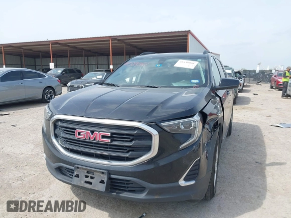 2019 GMC Terrain SLE with VIN 3GKALMEV4KL107456, listed as a IAAI auction lot 41938081 with 81,430 mi miles. Bid and sale history available at carsss.com. Image 17.