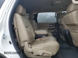 2016 Toyota Sequoia Platinum with VIN 5TDDW5G19GS146366, listed as a Copart auction lot 85152574 with 0 mi miles and Salvage Title. Bid and sale history available at carsss.com. Image 11.