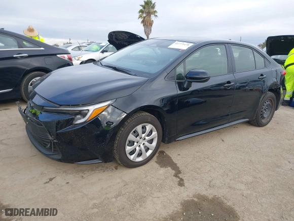 2024 Toyota Corolla Hybrid LE with VIN JTDBCMFE7R3034801, listed as a IAAI auction lot 41773438 with 42,440 mi miles. Bid and sale history available at carsss.com. Image 2.