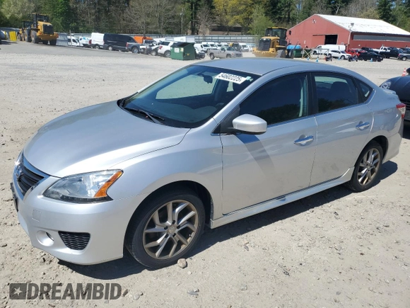 2014 Nissan Sentra S with VIN 3N1AB7AP0EY268145, listed as a Copart auction lot 54602225 with 173,608 mi miles and Clean Title. Bid and sale history available at DreamBid. Image 1.