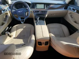 2018 Genesis G80 3.8L z VIN KMHGN4JE1JU226622, wystawiony jako Copart lot #54311945 z przebiegiem 52 742 mil mil oraz Szkody całkowita. Historia ofert i sprzedaży dostępna na DreamBid. Obrazek 8.