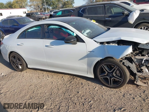 2021 Mercedes-Benz CLA with VIN W1K5J5BB0MN173921, listed as a IAAI auction lot 40508097 with 39,338 mi miles. Bid and sale history available at carsss.com. Image 14.