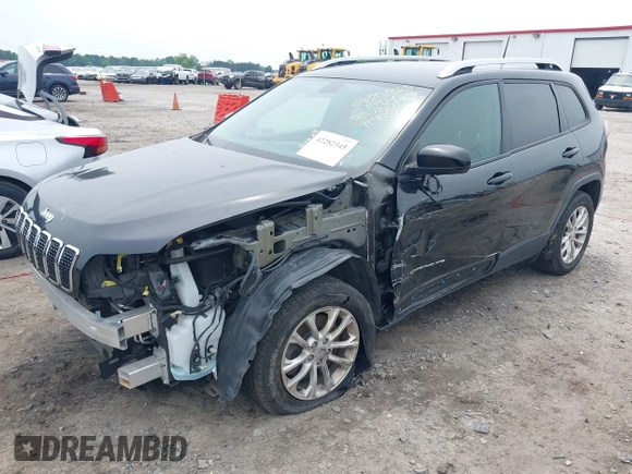 2020 Jeep Cherokee Latitude with VIN 1C4PJLCB5LD539057, listed as a IAAI auction lot 42282345 with 68,676 mi miles and . Bid and sale history available at DreamBid. Image 2.
