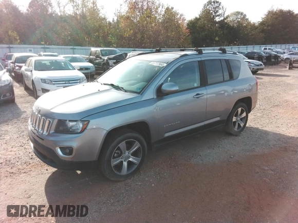 2016 Jeep Compass High Altitude Edition with VIN 1C4NJDEB3GD558111, listed as a Copart auction lot 51717964 with 126,832 mi miles and Salvage Title. Bid and sale history available at carsss.com. Image 1.