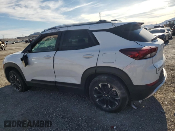 2021 Chevrolet TrailBlazer LT with VIN KL79MRSL9MB177645, listed as a Copart auction lot 51430394 with 27,339 mi miles and . Bid and sale history available at DreamBid. Image 2.