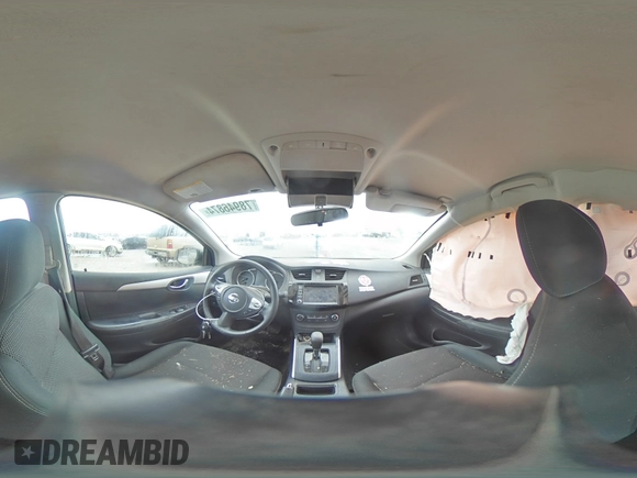 2019 Nissan Sentra SV with VIN 3N1AB7AP3KY386296, listed as a Copart auction lot 47259345 with 68,690 mi miles and Salvage Title. Bid and sale history available at DreamBid. Image 12.
