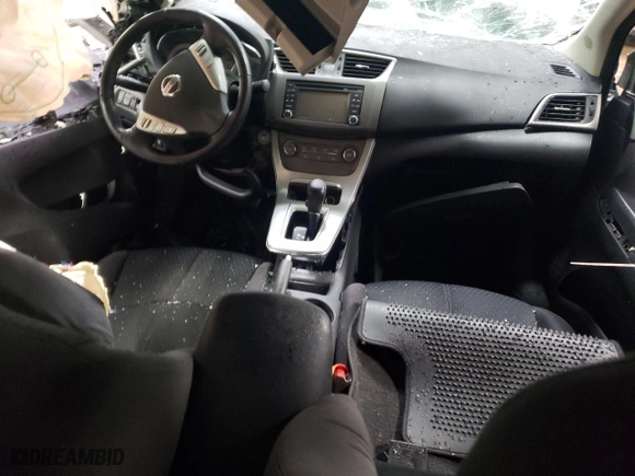 2013 Nissan Sentra SV with VIN 3N1AB7AP5DL753800, listed as a Copart auction lot 47475395 with 0 mi miles and Non Repairable. Bid and sale history available at carsss.com. Image 8.