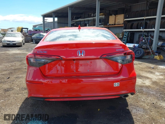 2024 Honda Civic Sport z VIN 2HGFE2F57RH521690, wystawiony jako IAAI lot #40463626 z przebiegiem 8 360 mil mil oraz . Historia ofert i sprzedaży dostępna na DreamBid. Obrazek 17.