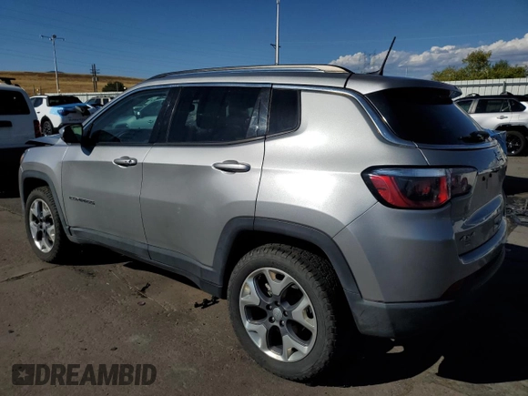 2020 Jeep Compass Limited with VIN 3C4NJDCB5LT233323, listed as a Copart auction lot 75712774 with 78,933 mi miles and Salvage Title. Bid and sale history available at carsss.com. Image 2.