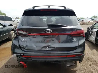2022 Hyundai Santa Fe XRT with VIN 5NMS6DAJ6NH440494, listed as a Copart auction lot 53982874 with 45,865 mi miles and Salvage Title. Bid and sale history available at carsss.com. Image 6.