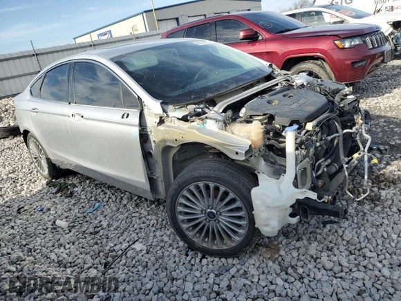 2016 Ford Fusion Titanium with VIN 3FA6P0K96GR303091, listed as a Copart auction lot 46146565 with 194,323 mi miles and Salvage Title. Bid and sale history available at DreamBid. Image 4.