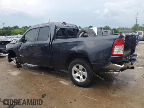 2021 Ram 1500 Big Horn with VIN 1C6SRFBT4MN788919, listed as a Copart auction lot 59775135 with Not provided miles and Non repairable. Bid and sale history available at DreamBid. Image 2.