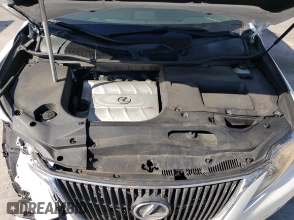 2012 Lexus RX 350 with VIN JTJZK1BAXC2005998, listed as a Copart auction lot 54168935 with 39,348 mi miles and Salvage Title. Bid and sale history available at DreamBid. Image 12.
