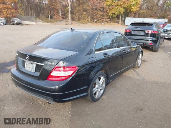 2010 Mercedes-Benz C-Class C 300 Sport with VIN WDDGF8BB5AR111107, listed as a IAAI auction lot 40727264 with 111,752 mi miles. Bid and sale history available at carsss.com. Image 4.