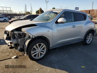 2013 Nissan Juke SV with VIN JN8AF5MV3DT221624, listed as a Copart auction lot 84809294 with 0 mi miles and Salvage Title. Bid and sale history available at carsss.com. Image 1.