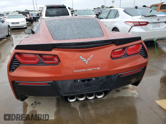 2015 Chevrolet Corvette Z51 2LT with VIN 1G1YK2D76F5109440, listed as a Copart auction lot 74430084 with 0 mi miles and Non Repairable. Bid and sale history available at carsss.com. Image 6.