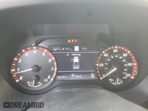2021 Nissan Titan SV z VIN 1N6AA1FB2MN534185, wystawiony jako Copart lot #84458334 z przebiegiem 40 029 mil mil oraz Szkoda całkowita • Salvage title. Historia ofert i sprzedaży dostępna na DreamBid. Obrazek 9.