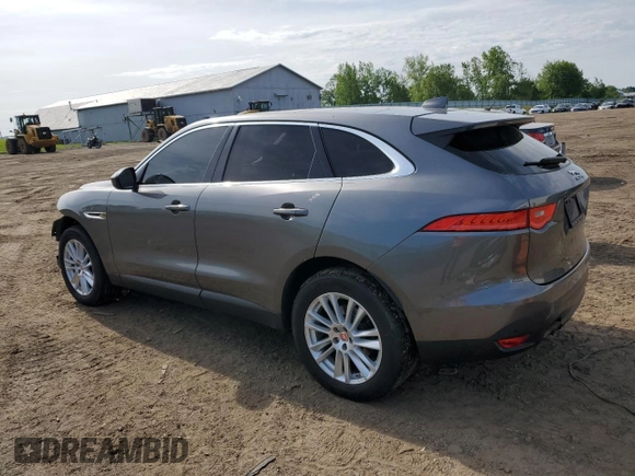 2017 Jaguar F-Pace 20d Prestige with VIN SADCK2BN8HA897798, listed as a Copart auction lot 58127985 with 106,650 mi miles and Clean title. Bid and sale history available at DreamBid. Image 2.