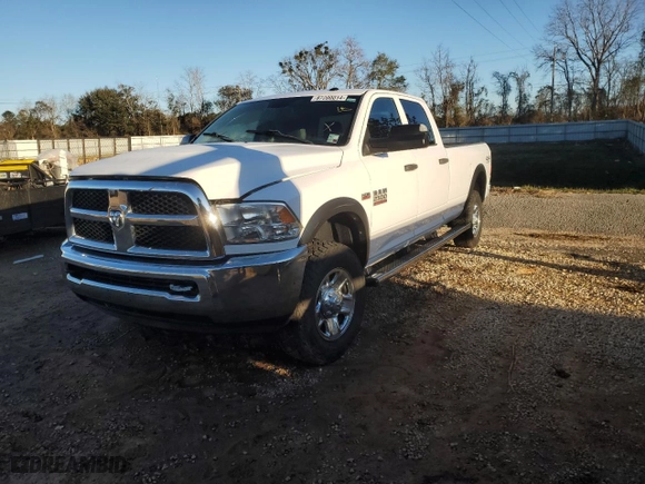 2018 Ram 2500 Tradesman with VIN 3C6UR5HJ6JG183863, listed as a Copart auction lot 87200014 with 0 mi miles and Salvage Title. Bid and sale history available at carsss.com. Image 1.