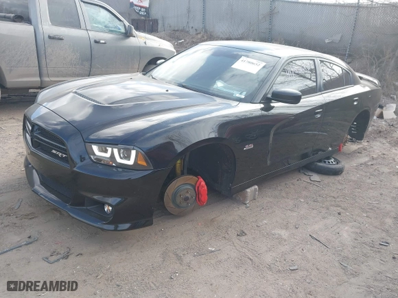 2012 Dodge Charger SRT8 with VIN 2C3CDXEJ4CH169812, listed as a IAAI auction lot 41780652 with 172,728 mi miles. Bid and sale history available at carsss.com. Image 18.
