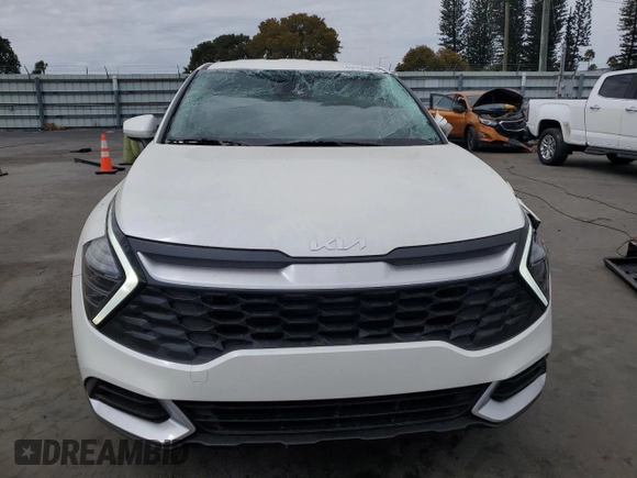 2024 Kia Sportage LX with VIN KNDPU3DFXR7316318, listed as a Copart auction lot 49158365 with 8,137 mi miles and Salvage Title. Bid and sale history available at DreamBid. Image 5.