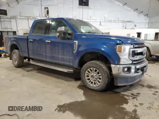 2022 Ford F-250 XL with VIN 1FT7W2BN6NED67920, listed as a Copart auction lot 50507735 with 49,020 mi miles and Salvage title. Bid and sale history available at DreamBid. Image 4.