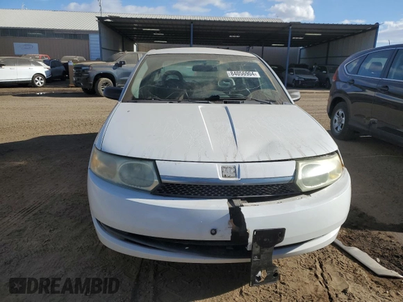 2003 Saturn ION ION 1 z VIN 1G8AF52F83Z143886, wystawiony jako Copart lot #84056904 z przebiegiem 115 839 mil mil oraz Szkoda całkowita • Salvage title. Historia ofert i sprzedaży dostępna na DreamBid. Obrazek 5.