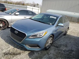 2016 Hyundai Sonata Hybrid Limited with VIN KMHE34L18GA017119, listed as a Copart auction lot 49256895 with 134,532 mi miles and Clean Title. Bid and sale history available at carsss.com. Image 1.