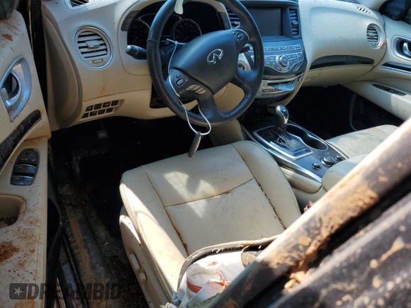 2019 Infiniti QX60 Pure z VIN 5N1DL0MM8KC557693, wystawiony jako Copart lot #53646505 z przebiegiem 67 543 mil mil oraz Szkoda całkowita • Salvage title. Historia ofert i sprzedaży dostępna na DreamBid. Obrazek 8.