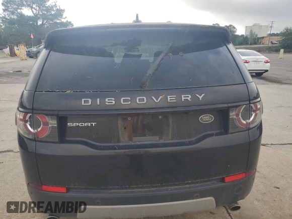 2016 Land Rover Discovery Sport HSE with VIN SALCR2BG5GH569360, listed as a Copart auction lot 54618175 with 0 mi miles and Clean Title. Bid and sale history available at carsss.com. Image 6.