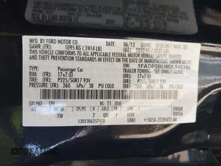 2013 Ford C-Max SEL with VIN 1FADP5BU8DL545349, listed as a IAAI auction lot 42139748 with 118,222 mi miles and . Bid and sale history available at carsss.com. Image 9.