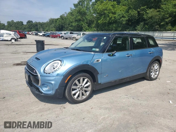 2017 MINI Clubman Cooper S with VIN WMWLU5C32H2E84211, listed as a Copart auction lot 65139754 with 59,888 mi miles and Salvage Title. Bid and sale history available at carsss.com. Image 1.