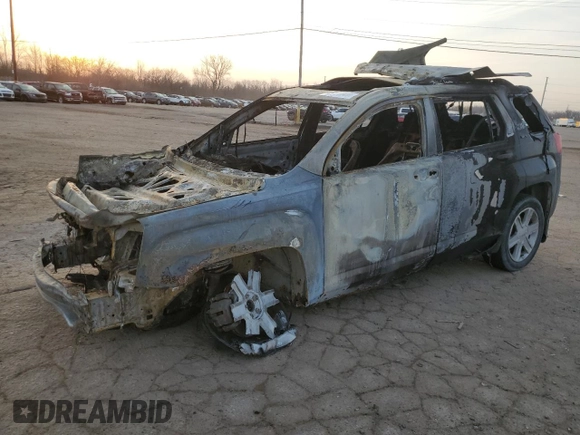2010 GMC Terrain SLT-2 with VIN 2CTALHEW6A6301618, listed as a Copart auction lot 48771845 with Not Provided miles and Clean Title. Bid and sale history available at carsss.com. Image 1.