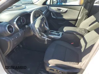 2021 Chevrolet Blazer LT with VIN 3GNKBHR49MS541772, listed as a Copart auction lot 46222455 with 39,369 mi miles and Salvage title. Bid and sale history available at DreamBid. Image 7.