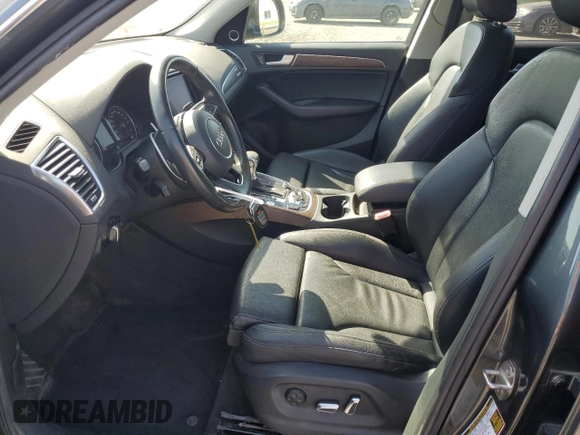 2014 Audi Q5 Premium Plus with VIN WA1DGAFP7EA044290, listed as a Copart auction lot 60240365 with 128,933 mi miles and Salvage title. Bid and sale history available at DreamBid. Image 7.