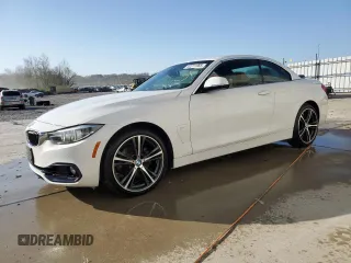 2018 BMW 4 Series 430i xDrive z VIN WBA4Z3C51JEC57088, wystawiony jako Copart lot #52311965 z przebiegiem 100 189 mil mil oraz Szkoda całkowita • Salvage title. Historia ofert i sprzedaży dostępna na DreamBid. Obrazek 1.