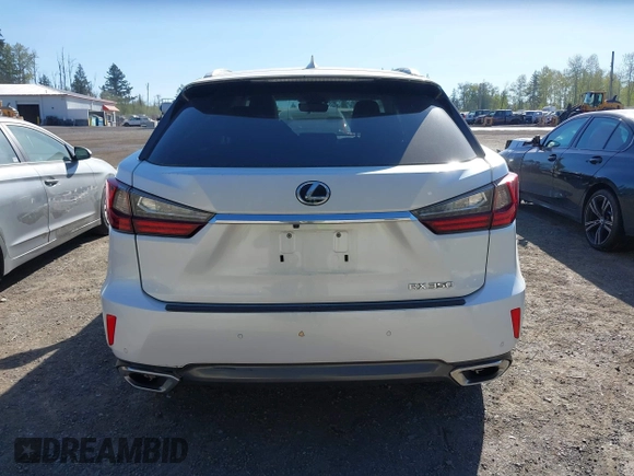 2017 Lexus RX with VIN 2T2ZZMCA8HC092917, listed as a IAAI auction lot 42066893 with 57,812 mi miles. Bid and sale history available at carsss.com. Image 16.