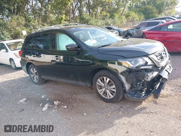 2019 Nissan Pathfinder SL with VIN 5N1DR2MN5KC631512, listed as a IAAI auction lot 40238124 with 105,743 mi miles and . Bid and sale history available at DreamBid. Image 1.