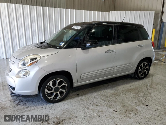 2015 FIAT 500L Easy with VIN ZFBCFABH3FZ034090, listed as a Copart auction lot 48546235 with 116,395 mi miles and Clean title. Bid and sale history available at DreamBid. Image 1.