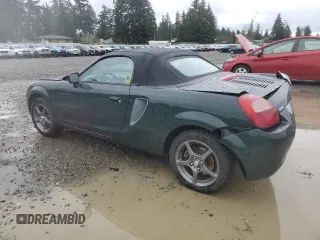 2001 Toyota MR2 z VIN JTDFR320810037734, wystawiony jako Copart lot #51645125 z przebiegiem 269 261 mil mil oraz Szkody całkowita. Historia ofert i sprzedaży dostępna na DreamBid. Obrazek 2.