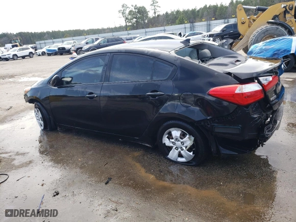 2016 Kia Forte LX with VIN KNAFK4A69G5531397, listed as a Copart auction lot 42846245 with 0 mi miles and Salvage Title. Bid and sale history available at carsss.com. Image 2.