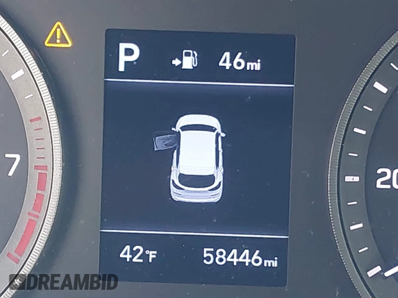2019 Hyundai Tucson Ultimate with VIN KM8J3CAL2KU949093, listed as a IAAI auction lot 41446521 with 58,446 mi miles. Bid and sale history available at carsss.com. Image 14.