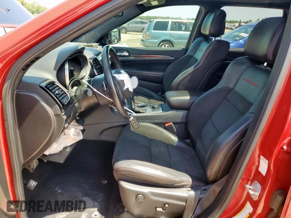 2020 Jeep Grand Cherokee Trailhawk with VIN 1C4RJFLGXLC116714, listed as a Copart auction lot 60298185 with 62,240 mi miles and Salvage title. Bid and sale history available at DreamBid. Image 7.