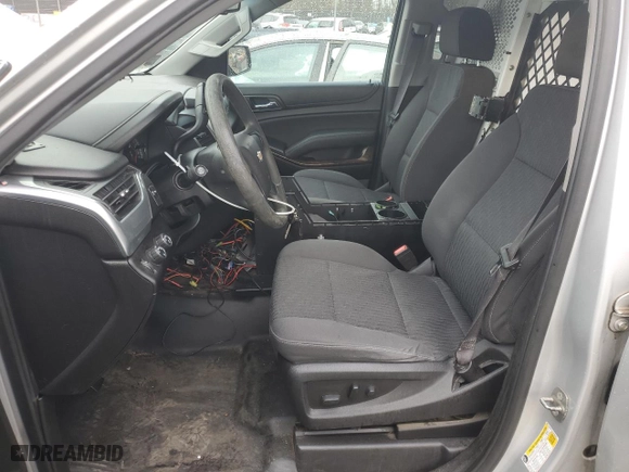 2017 Chevrolet Tahoe Commercial with VIN 1GNSKDEC2HR355831, listed as a Copart auction lot 84257604 with 222,789 mi miles and Salvage Title. Bid and sale history available at carsss.com. Image 7.