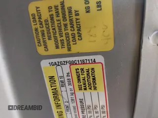 2012 Chevrolet Express Passenger LS с VIN 1GAZGZFG0C1187114, выставлен на аукционе IAAI как лот 42462288 с пробегом 293 657 миль миль и . История ставок и продаж доступна на DreamBid. Изображение 9.