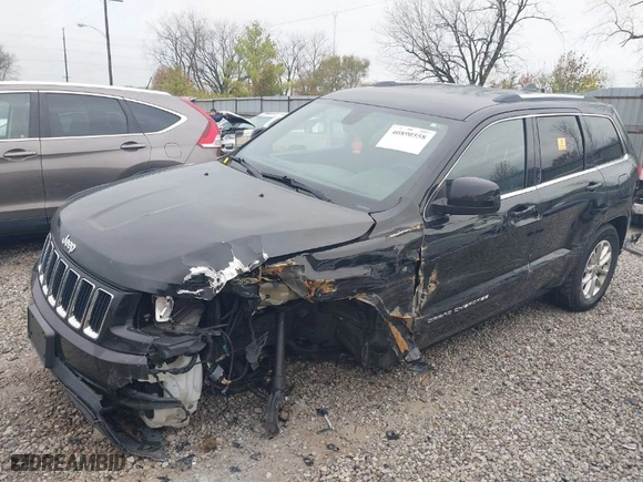 2014 Jeep Grand Cherokee Laredo with VIN 1C4RJFAG6EC577642, listed as a IAAI auction lot 40890558 with 166,021 mi miles. Bid and sale history available at carsss.com. Image 6.