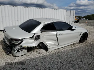 2020 BMW M4 with VIN WBS4Z9C09L5N95177, listed as a Copart auction lot 68749844 with 4,291 mi miles and Salvage Title. Bid and sale history available at carsss.com. Image 3.