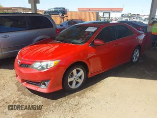 2012 Toyota Camry L with VIN 4T1BF1FK7CU614736, listed as a IAAI auction lot 42027019 with 227,103 mi miles. Bid and sale history available at carsss.com. Image 2.